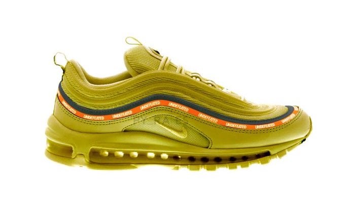 Undefeated Nike Air Max 97 Militia Green Black Orange Blaze White Release Date Info