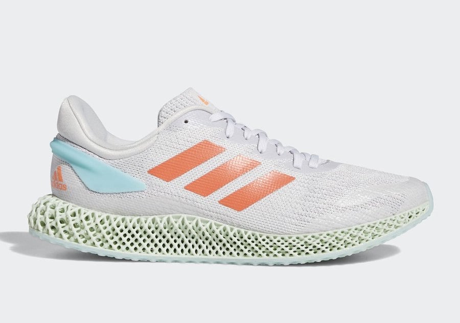 adidas 4D Run 1.0 Dash Grey Coral FW1230 Release Date Info