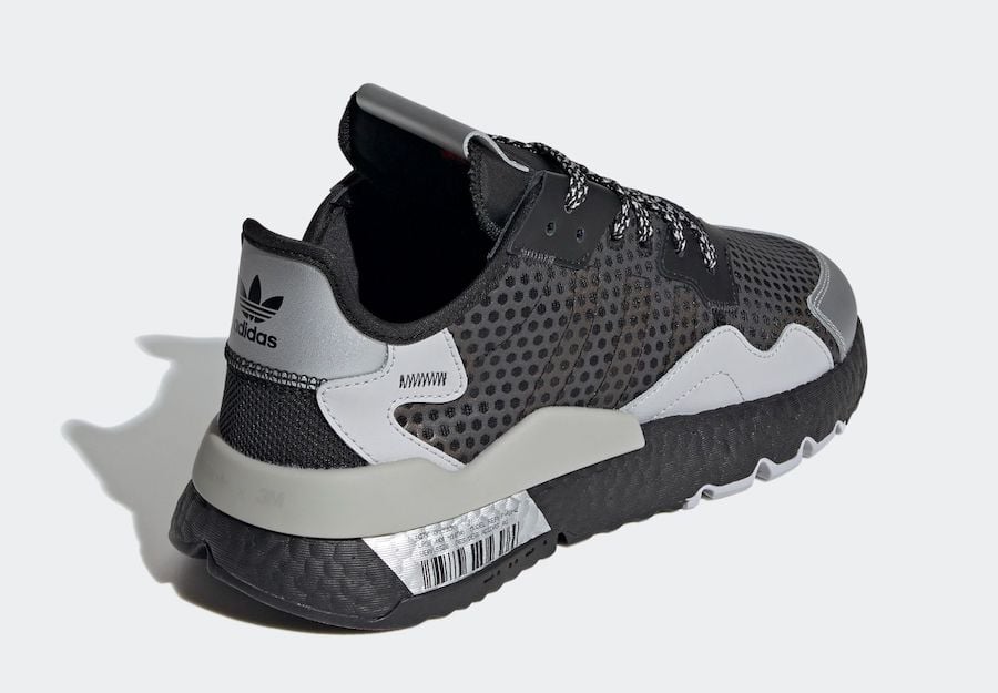 adidas Nite Jogger 3M Black Silver Metallic EF5407 Release Date Info