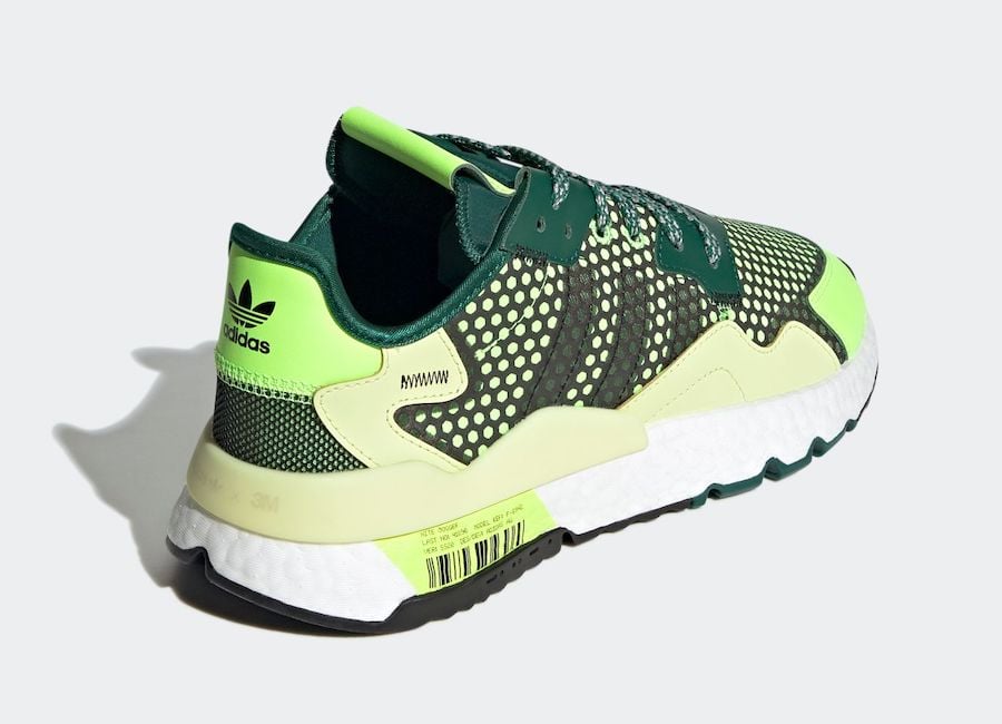 adidas Nite Jogger 3M Signal Green College Green EF5406 Release Date Info