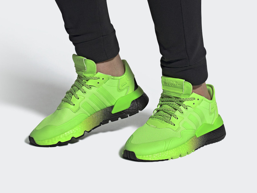 adidas Nite Jogger Signal Green EF5414 Release Date Info