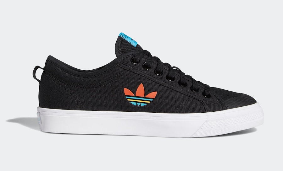 adidas Nizza Black Cyan FW4540 Release Date Info