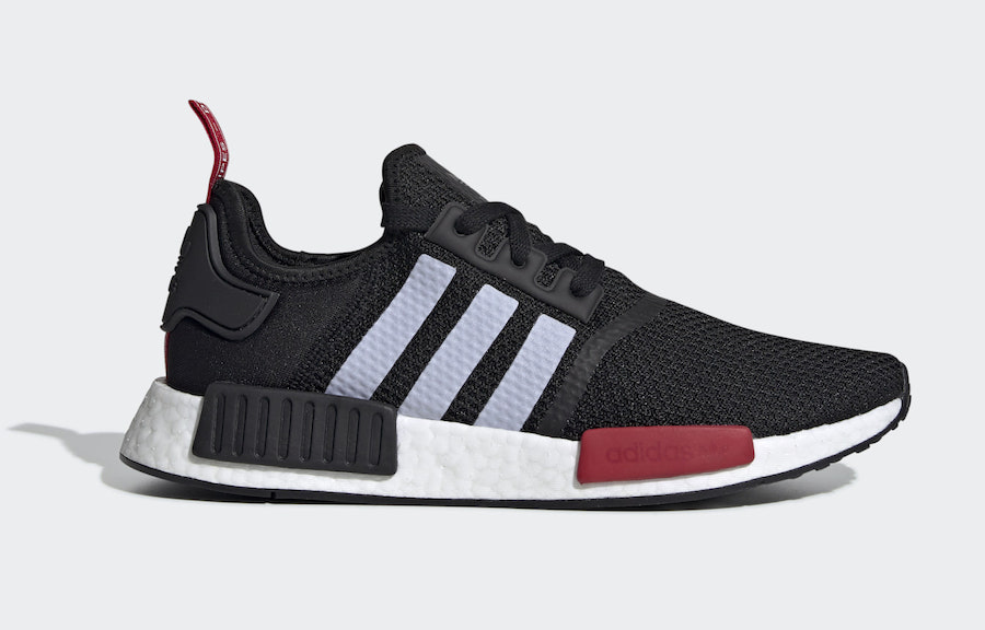 adidas NMD R1 Black White Red EG2697 Release Date Info