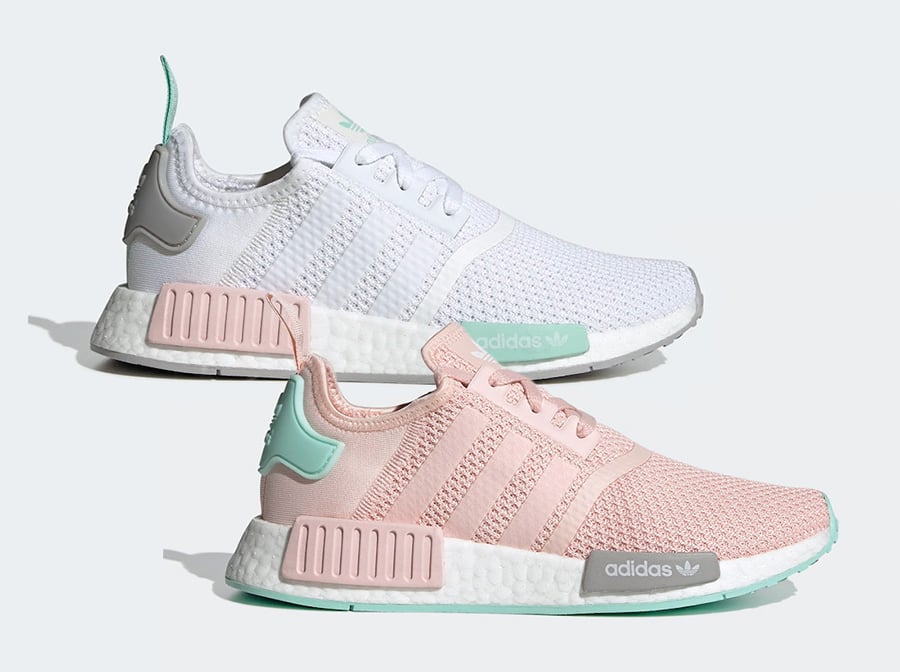adidas NMD R1 Clear Mint FX7197 Icey Pink FX7198 Release Date Info