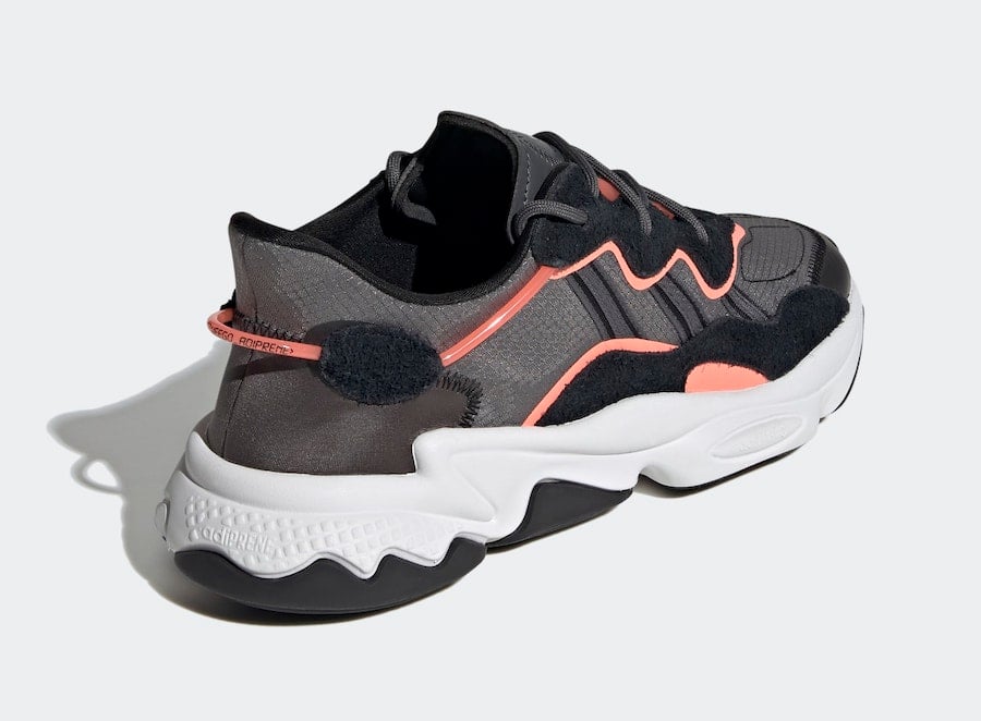 adidas Ozweego Black Grey Coral EF4289 Release Date Info