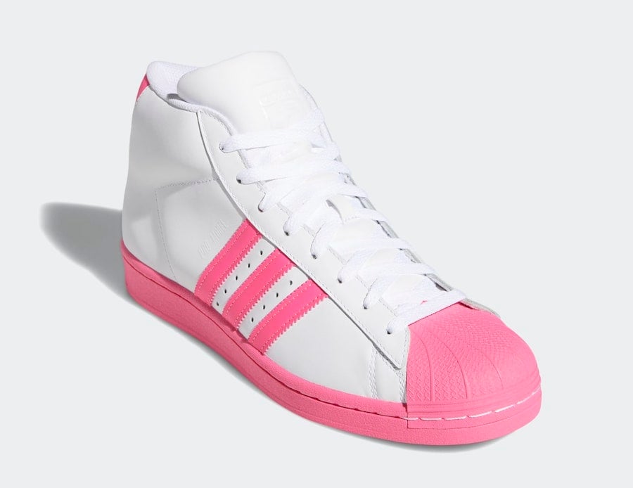 adidas Pro Model White Pink FY2755 Release Date Info