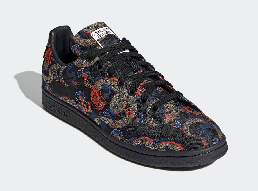 adidas Stan Smith Dragon Print EH2237 Release Date Info
