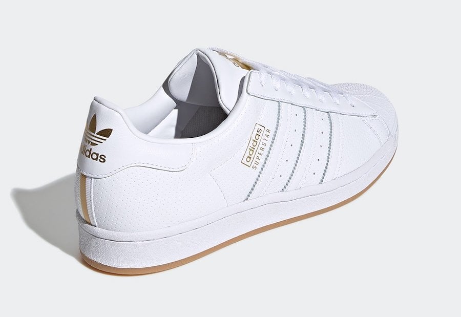 adidas Superstar Perforated White Gum FW9905 Release Date Info