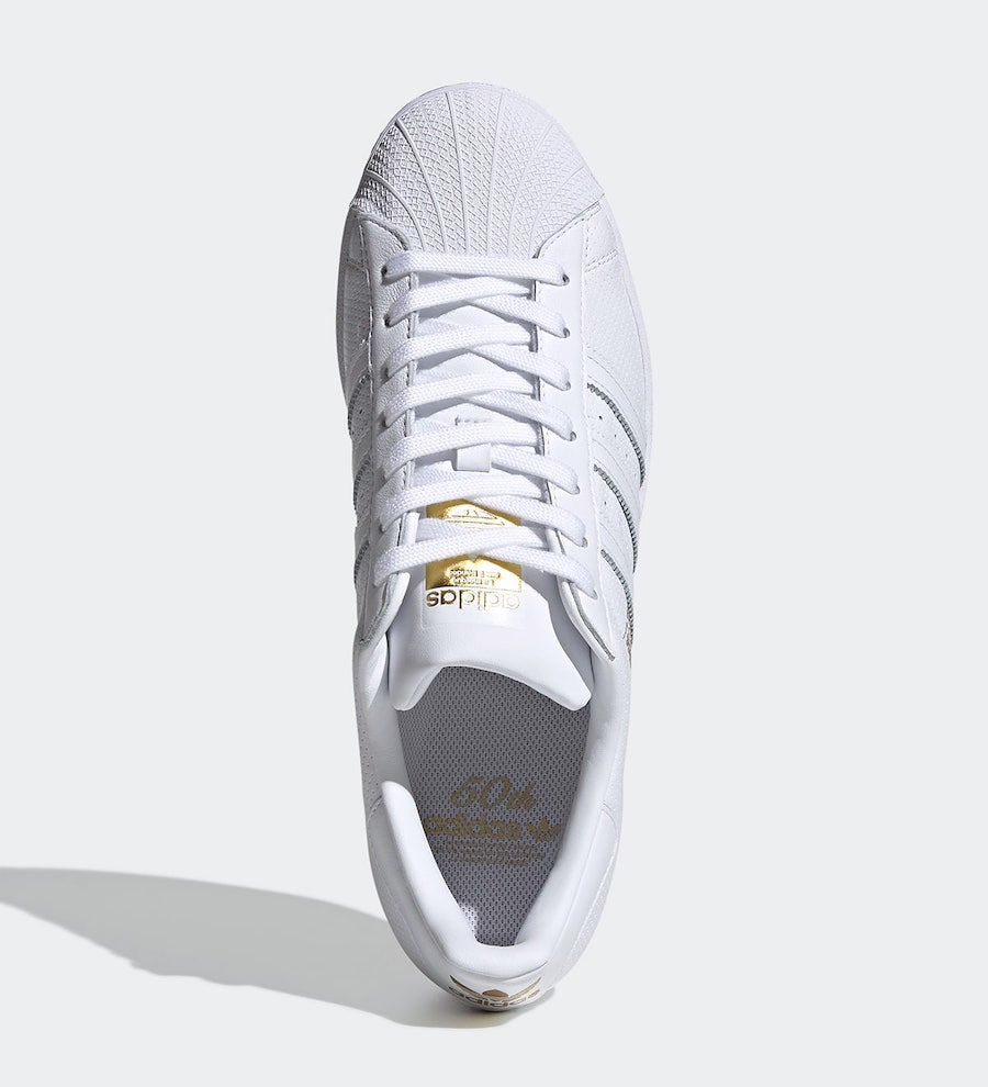 adidas Superstar Perforated White Gum FW9905 Release Date Info
