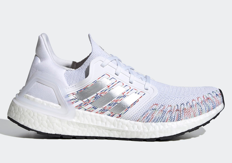 adidas Ultra Boost 2020 WMNS White Multi-Color EG0728 Release Date Info