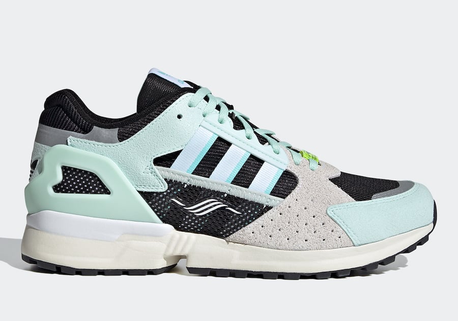 adidas ZX 10,000C in Mint Green