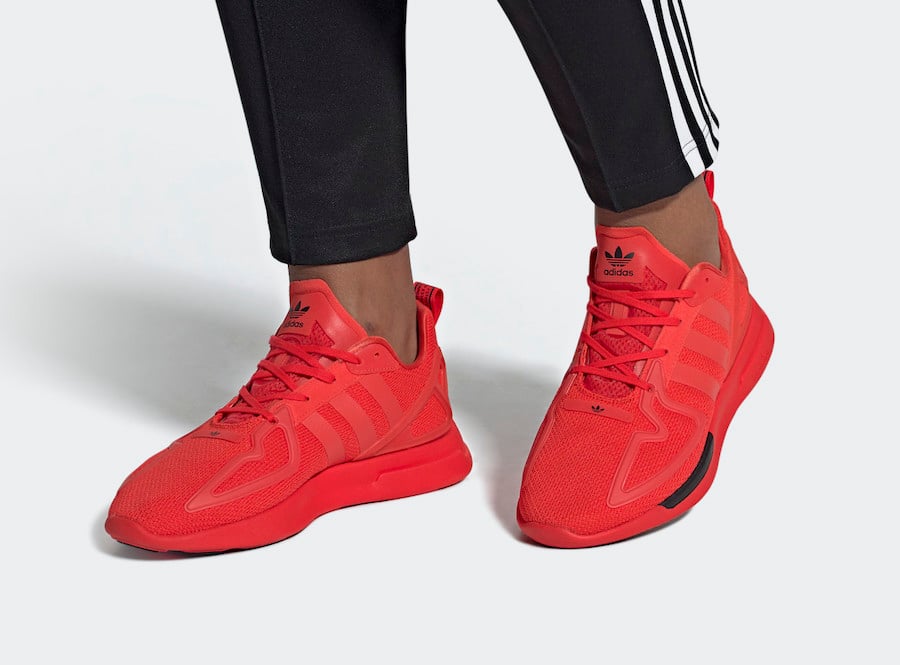 adidas red for women
