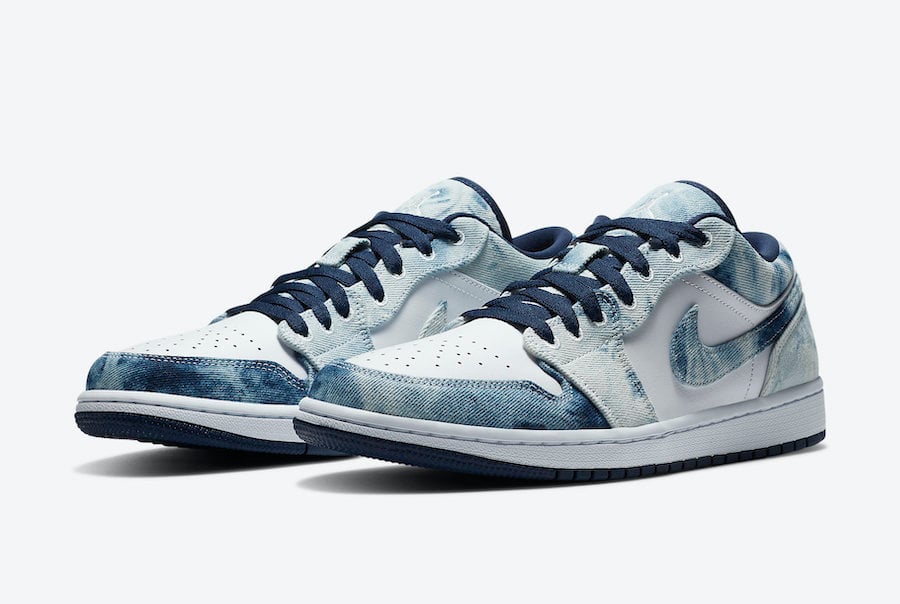 Air Jordan 1 Low Washed Denim CZ8455 