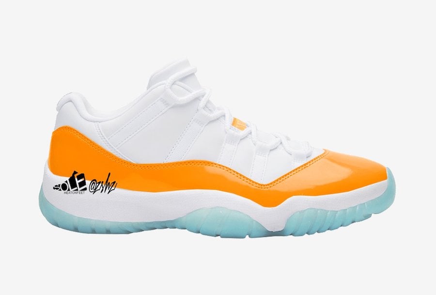 Air Jordan 11 Low WMNS Bright Citrus AH7860-139 Release Date Info