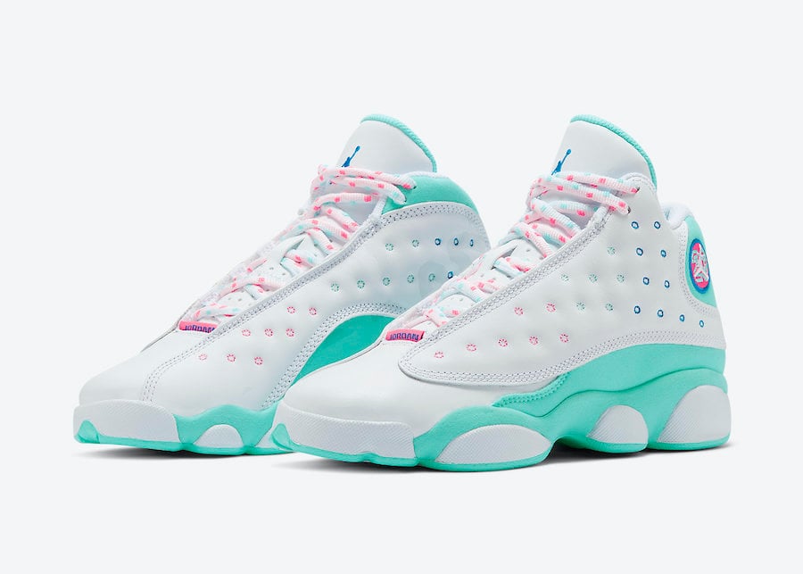 Air Jordan 13 GS ‘Aurora Green’ Official Images