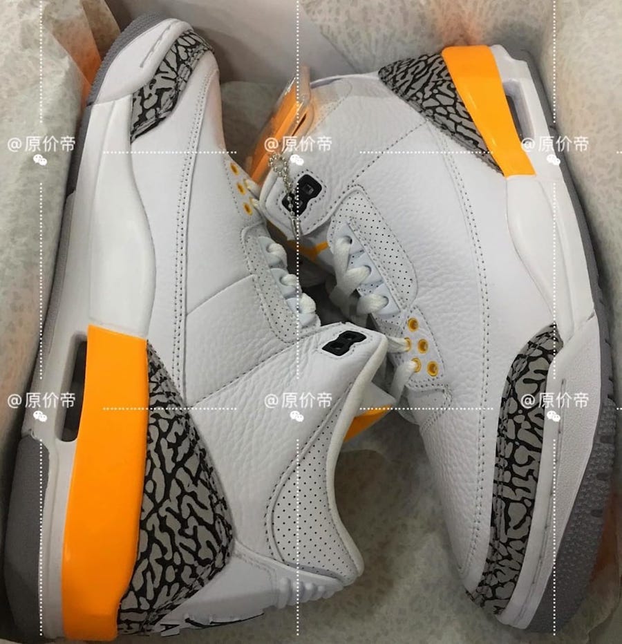 Air Jordan 3 Womens Laser Orange CK9246-108 Release Info