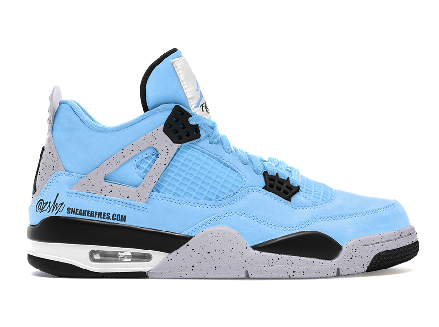 Air Jordan 4 University Blue CT8527-400 2021 Release Date