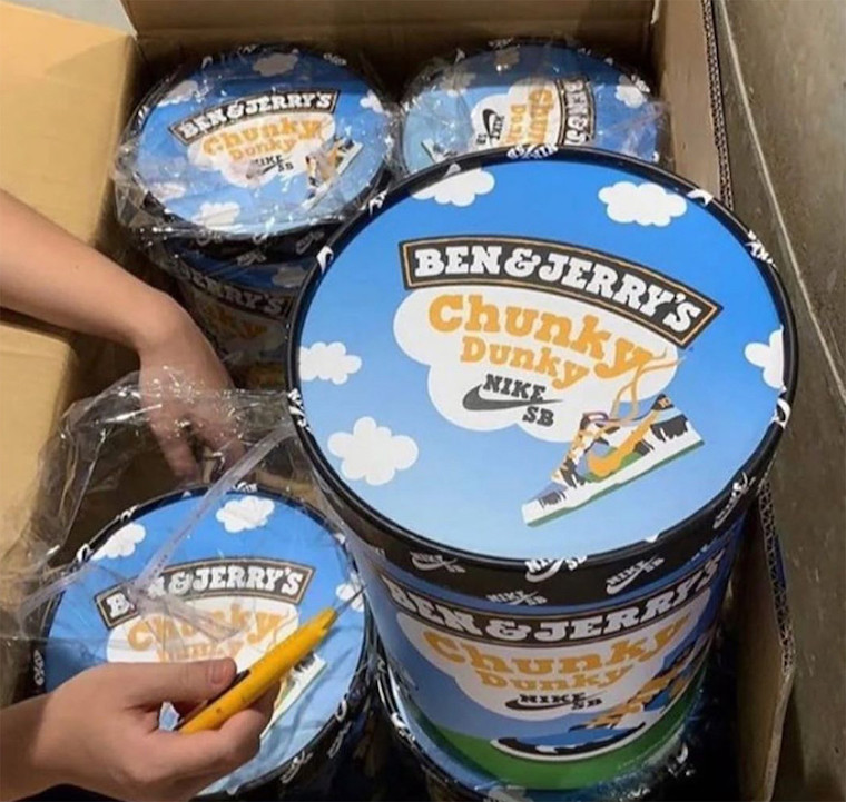 ben and jerry's chunky dunky box