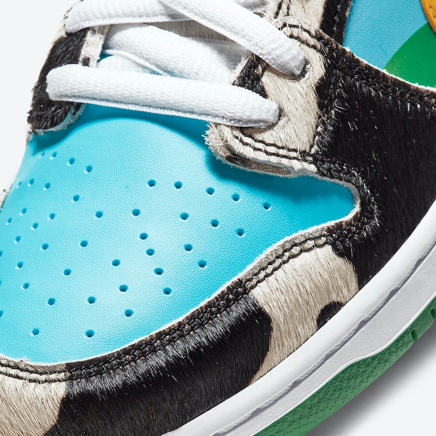 Ben and Jerrys Nike SB Dunk Low Chunky Dunky CU3244-100 Release Info Price