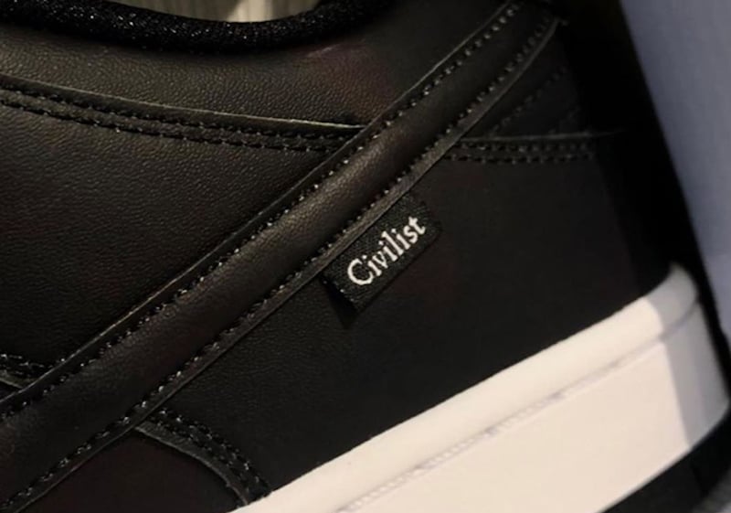 First Look: Civilist x Nike SB Dunk Low in Black