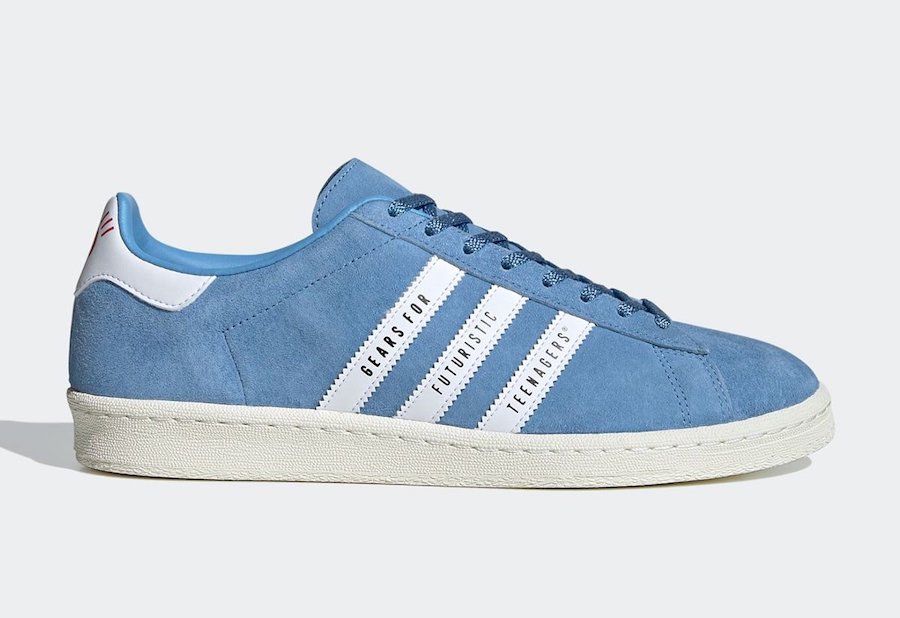 Human Made adidas Campus Blue FY0731 Release Date Info