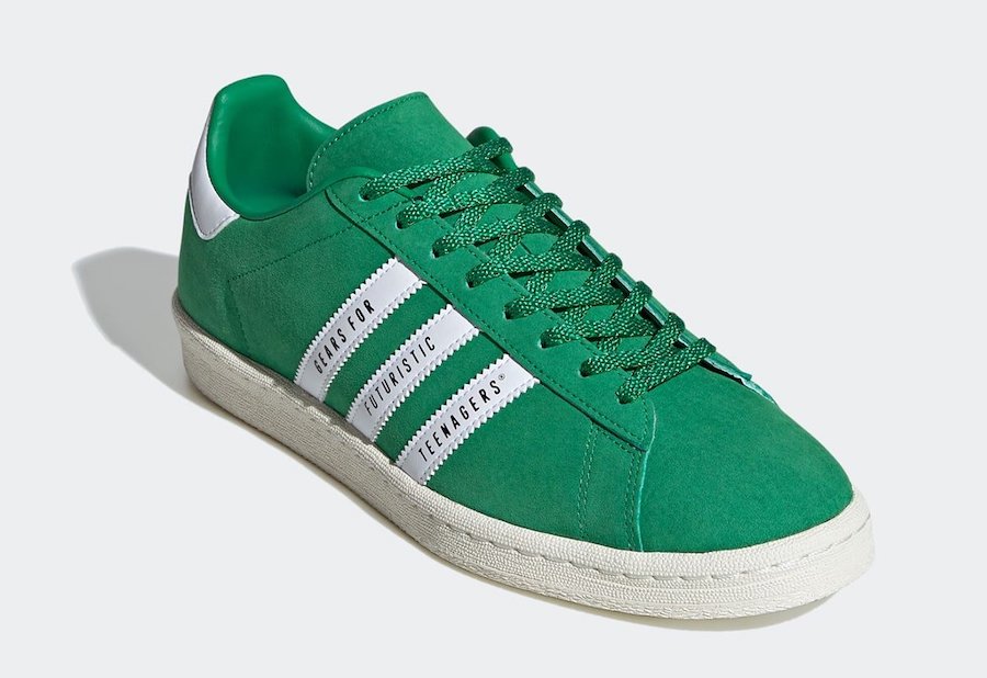 Human Made adidas Campus Green FY0732 Release Date Info