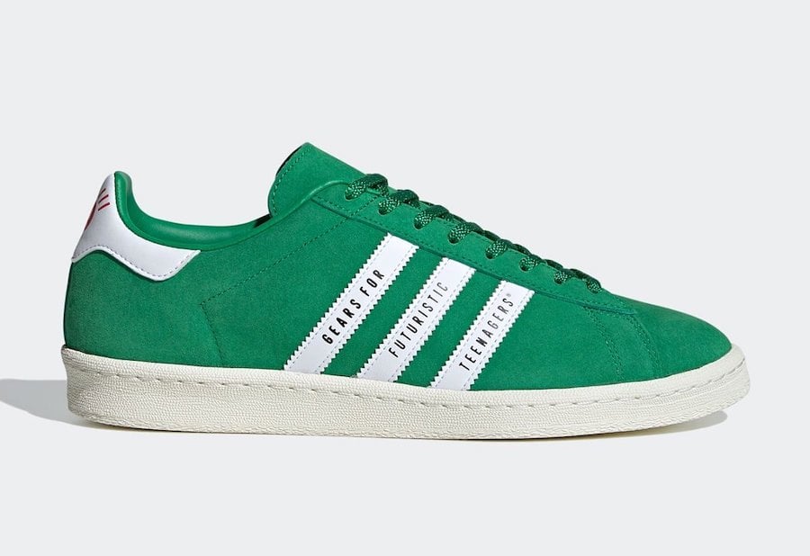 Human Made adidas Campus Green FY0732 Release Date Info