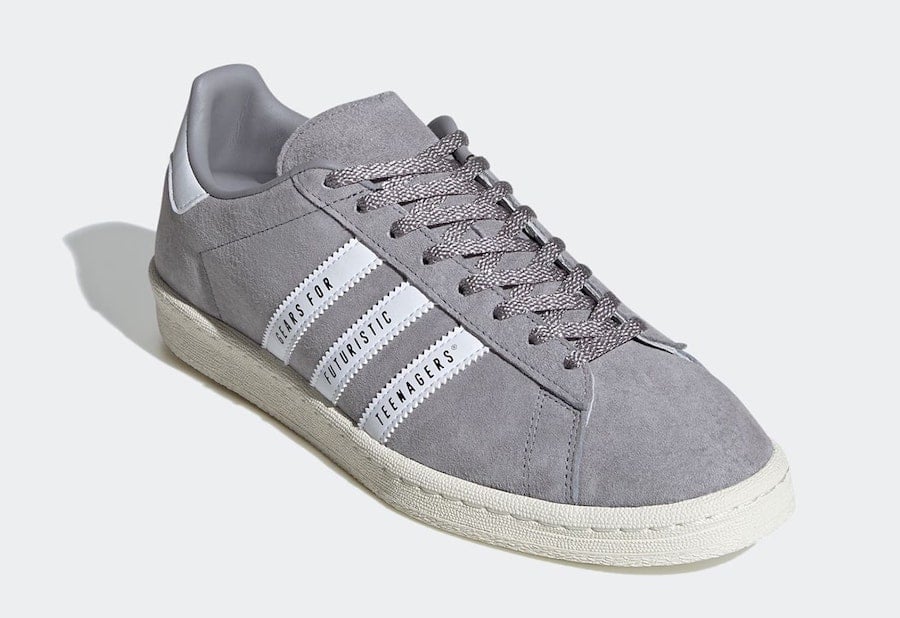 Human Made adidas Campus Grey FY0733 Release Date Info