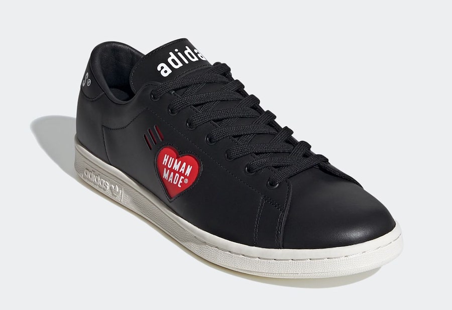 Human Made adidas Stan Smith Black FY0735 Release Date Info
