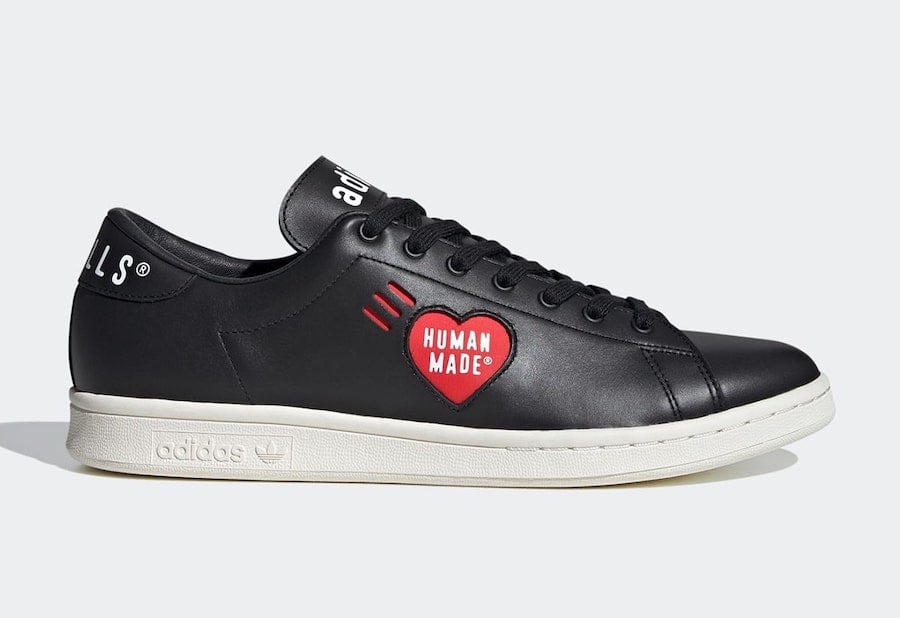 Human Made adidas Stan Smith Black FY0735 Release Date Info