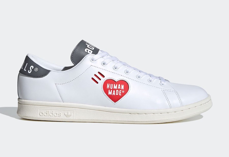 Human Made Stan Smith White Grey FY0736 Release Date Info