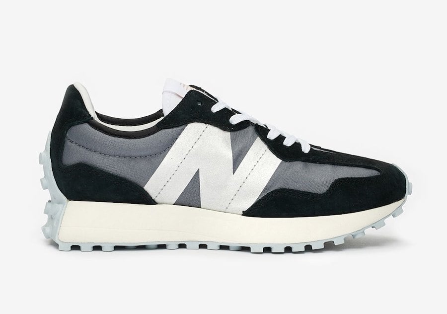 New Balance 327 Black Grey White Release Date Info