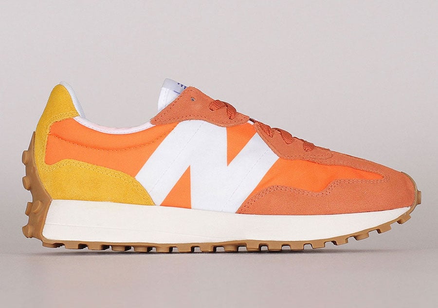 bright orange new balance