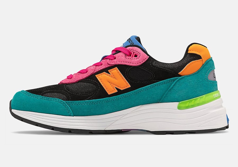 New Balance 992 Black Multi-Color Release Date Info