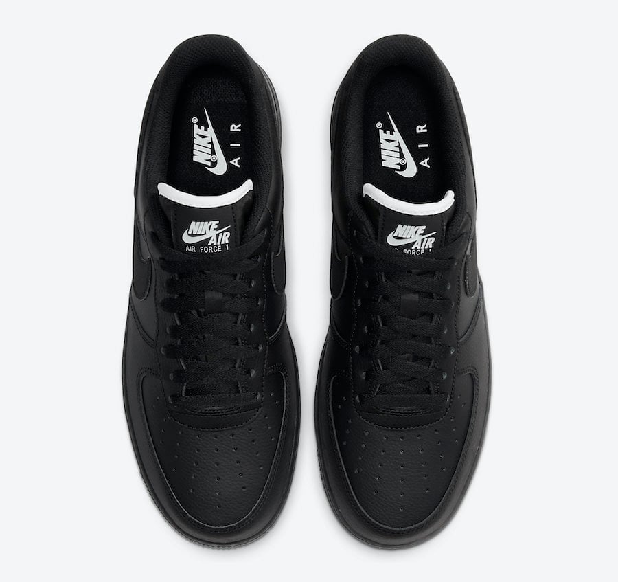 Nike Air Force 1 Low Black CJ1607-001 Release Date Info | SneakerFiles