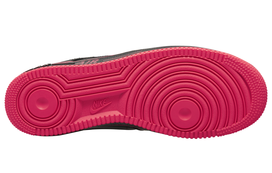 Nike Air Force 1 Low Black Laser Crimson CJ1393-002 Release Date Info