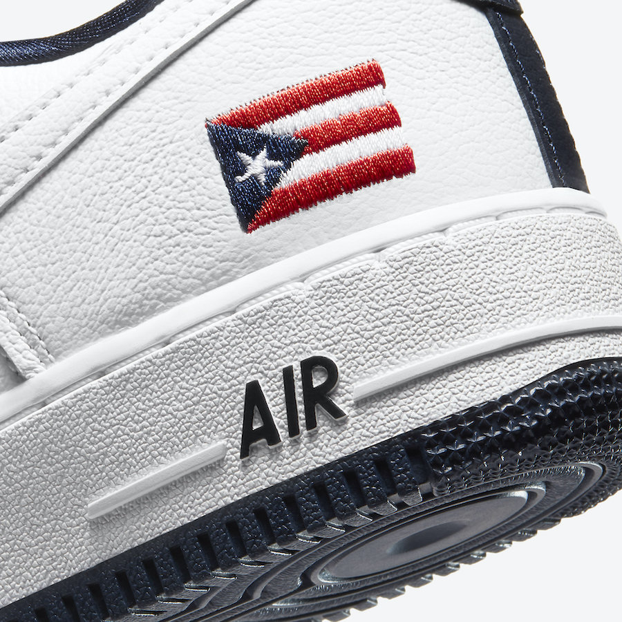 Nike Air Force 1 Low Puerto Rico CJ1386-100 Release Date