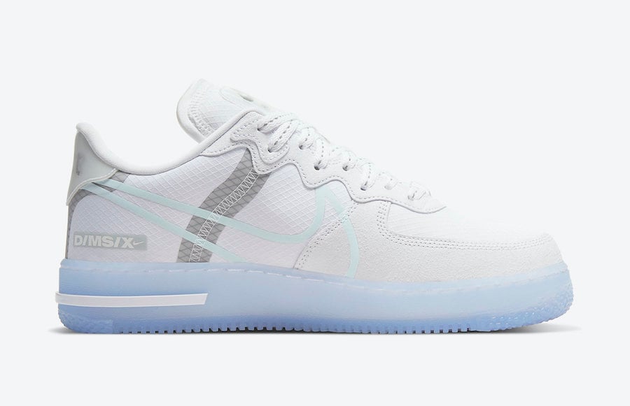 Nike Air Force 1 React White Ice CQ8879-100 Release Date Info ...