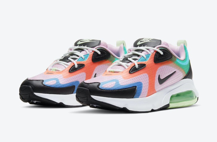 nike air max 200 pink and purple