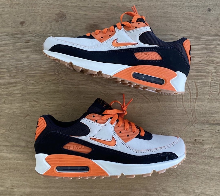 nike air max 90 premium orange