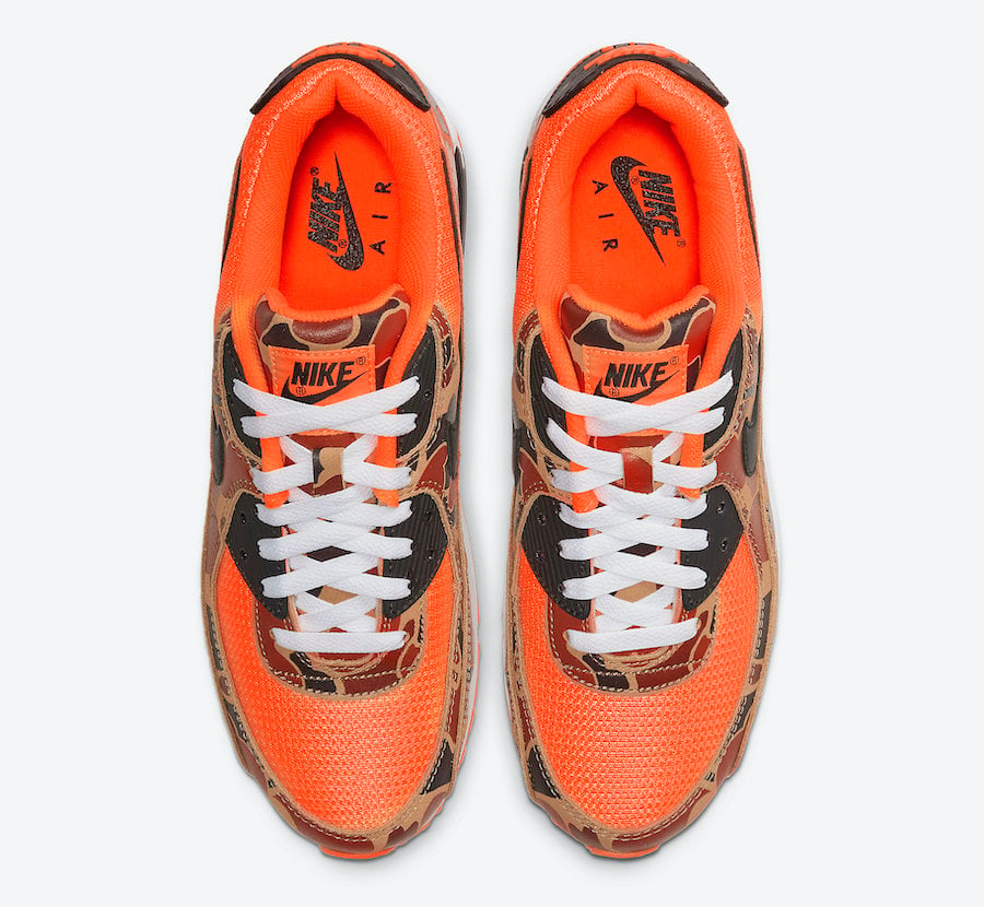 Nike Air Max 90 Orange Camo CW4039-800 Release Date