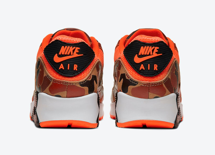 Nike Air Max 90 Orange Camo CW4039-800 Release Date