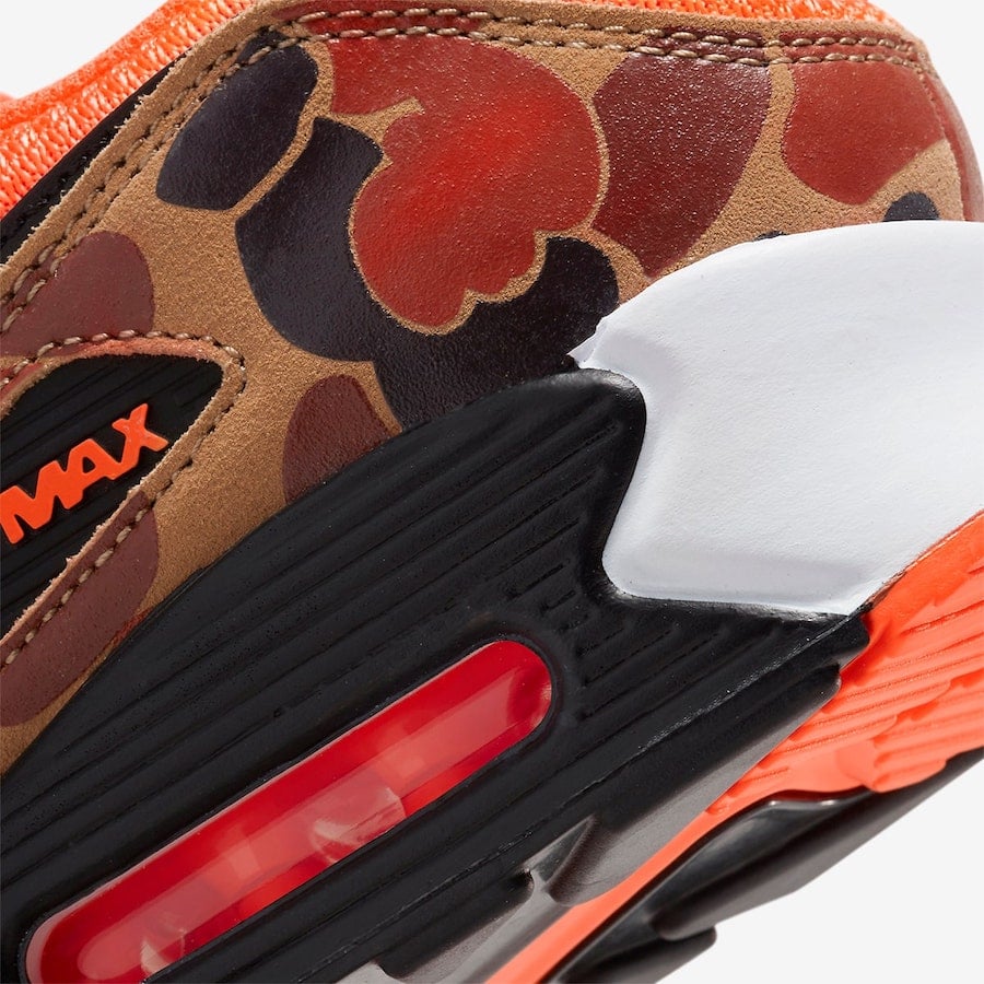 Nike Air Max 90 Orange Camo CW4039-800 Release Date
