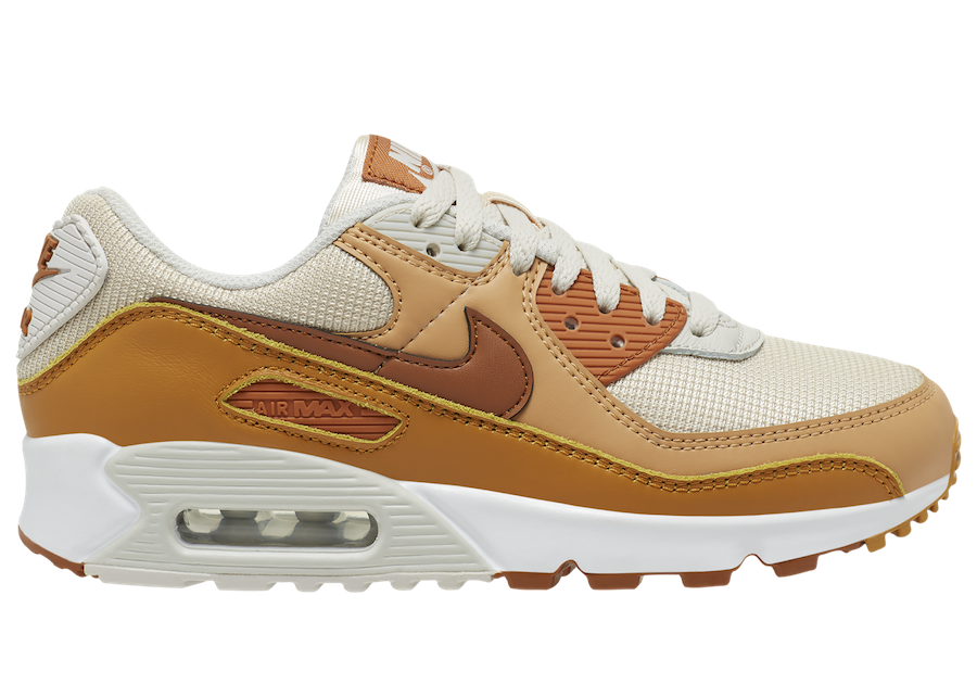 tan and orange nike air max