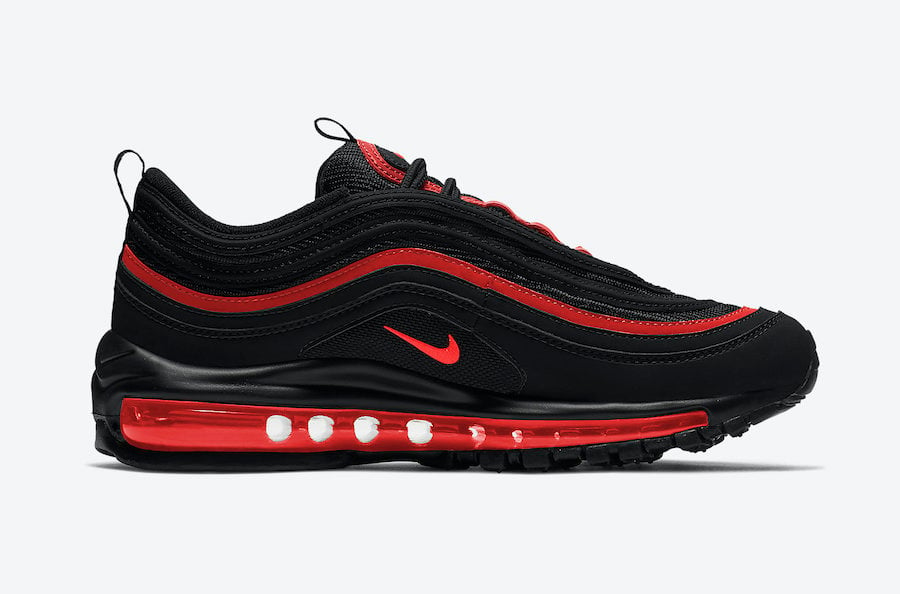 Nike Air Max 97 GS Black Red 921522-023 Release Date Info