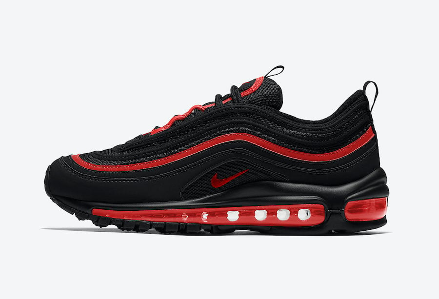 Nike Air Max 97 in Black and Red Releasing in Grade School Sizing