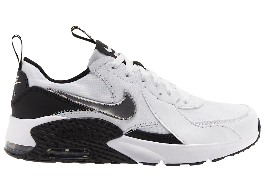 Nike Air Max Excee White Silver Black CZ4990-100 Release Date Info