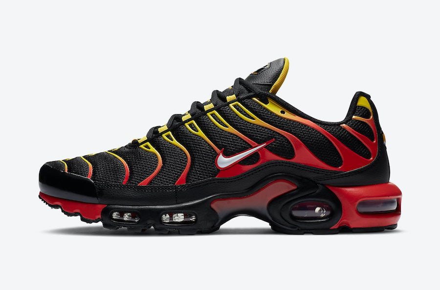 black red and yellow nikes