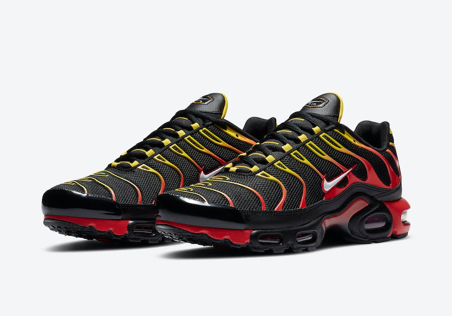 Nike Air Max Plus Releasing in Black, Red and Yellow