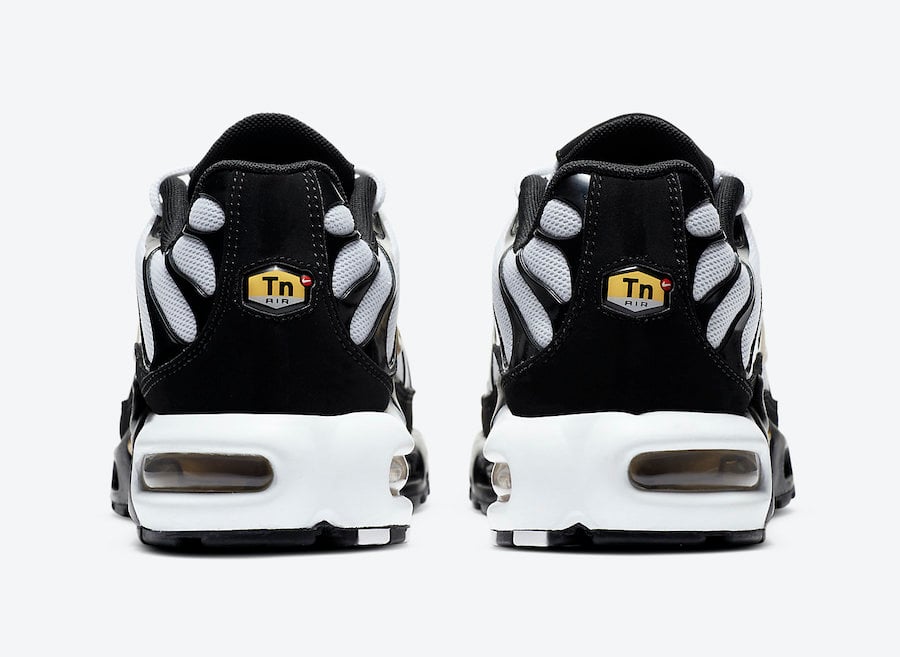 nike air max plus white gold